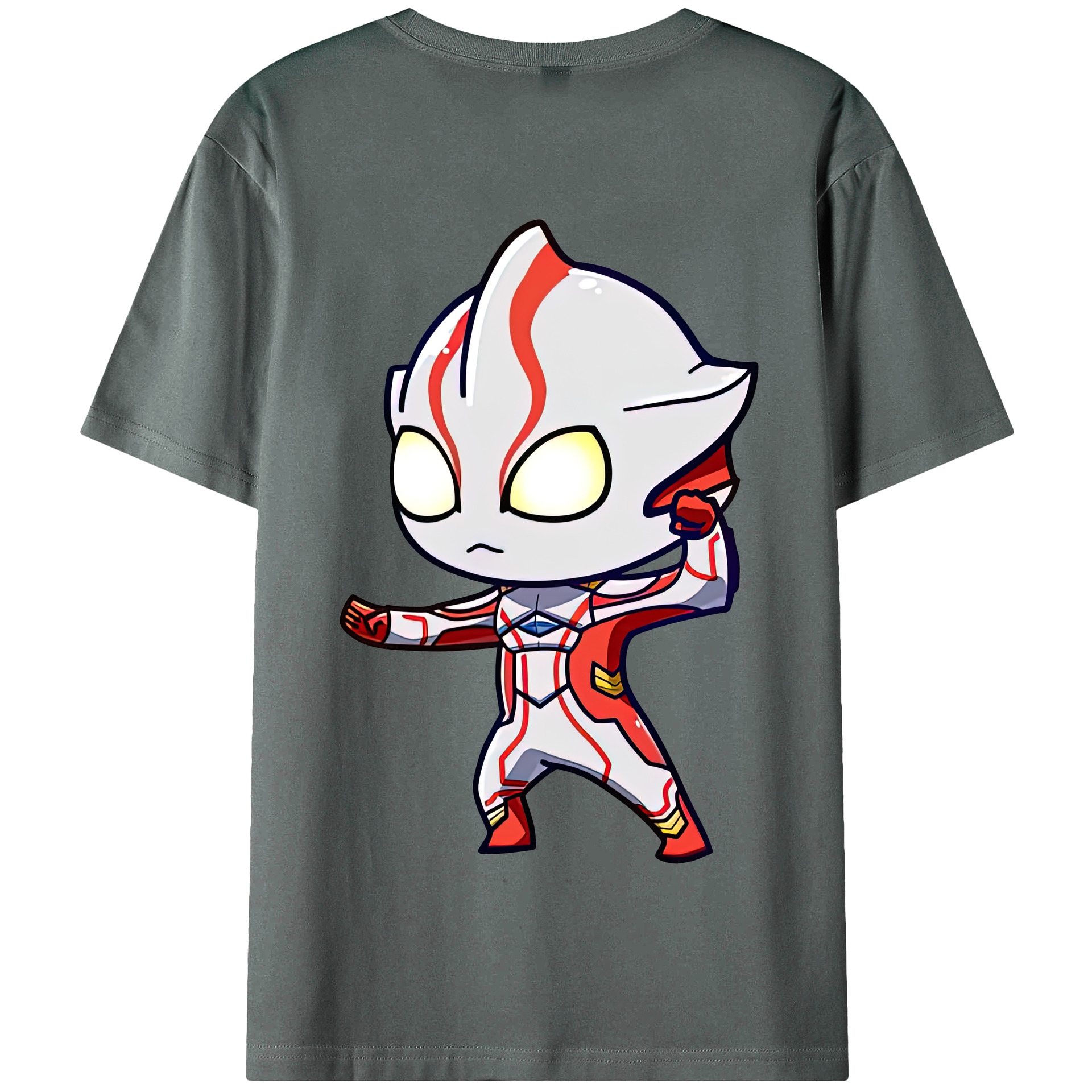 （画像用） ウルトラマン Ultraman 綿100％半袖Tシャツ（背面プリント）
